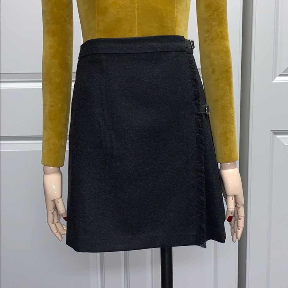 Vintage Burberry wool kilt